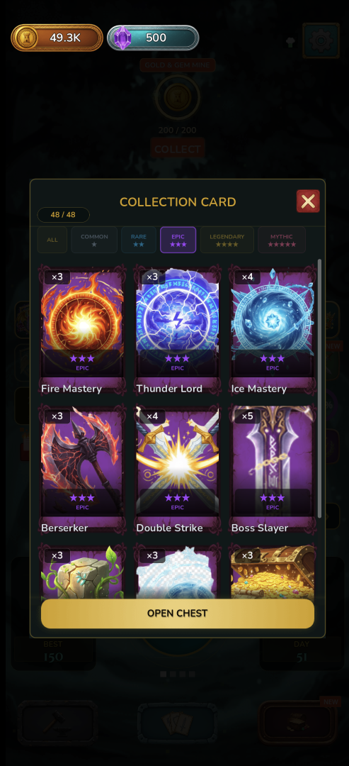 The Complete Guide to Castle Stand's 48 Cards